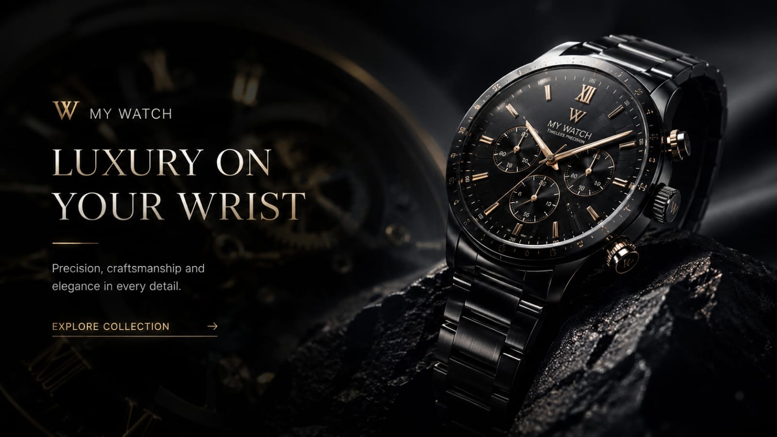 My Watch website preview